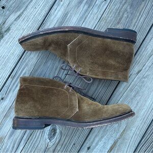 Frye Men’s Brown Suede Chukka Boots Size 10.5